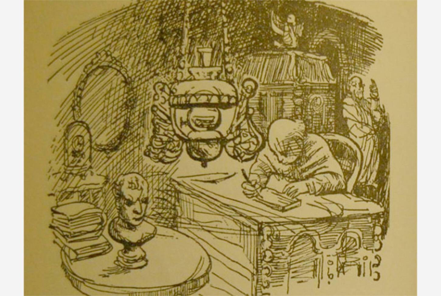 Illustratie uit Het uur van de Scapinezen | An Rutgers van der Loeff