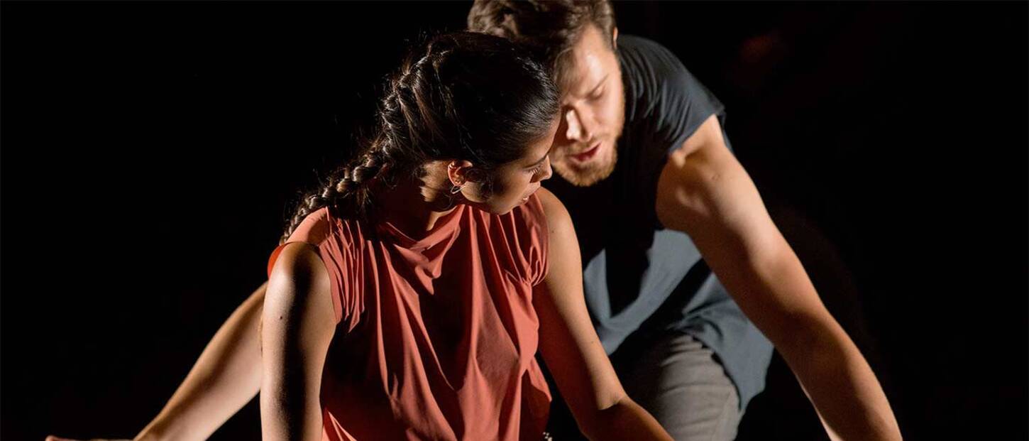 Made in Rotterdam foto met twee dansers